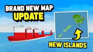 NEW MAP UPDATE in Roblox Shipping Lanes [upl. by Josh]