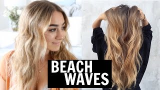 BEACH WAVES FOR FINE amp THIN HAIR [upl. by Brawley912]