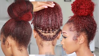 This Looks Like MY HAIR DIY Microlinks Versatile Install on Natural Hair Curls Queen [upl. by Hayotal365]