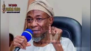 O sele Aregbesola sepade pelu awon agba Yoruba ati Hausa O ni wahala n bo [upl. by Rika805]