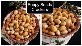 Poppy seeds Christmas crackers  Lietuviški Kūčiukai [upl. by Nosyrb493]