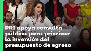 PRI apoya consulta pública para priorizar la inversión del presupuesto de egreso  Jalisco Noticias [upl. by Nisbet]