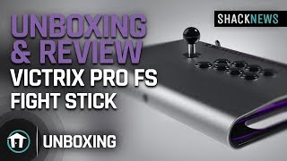 Unboxing amp Review Victrix Pro FS Fight Stick [upl. by Noelani]