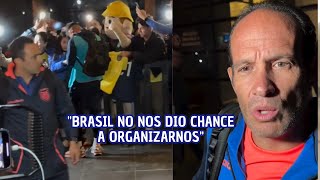 Palabras de Francisco Egas previo al partido de Brasil vs Ecuador [upl. by Hewett]