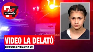 Noticias de Las Vegas  Daisy González de 16 años fue arrestada por asesinato de otro joven [upl. by Groveman220]