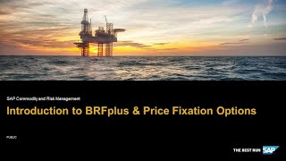 Introduction to BRFplus amp Price Fixation Options  SAP Commodity and Risk Management [upl. by Cleve]