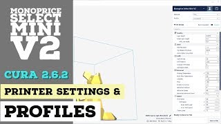 MP Select Mini V2 Cura Settings [upl. by Nwotna810]