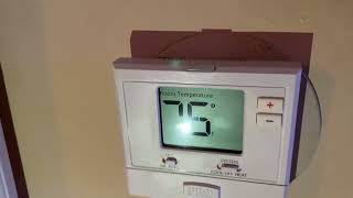 PRO1 IAQ T701 Non Programmable Electronic Thermostat Review Easy to operate [upl. by Atiz]