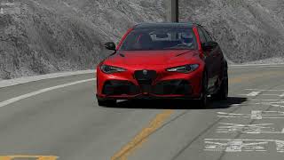 Alfa Romeo Giulia GtAm Road Tyres Vs BMW M3 semi slick tyres [upl. by Ballou]