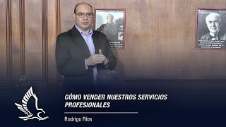 Cómo vender nuestros servicios profesionales  Fundación Emprenden  Rodrigo Ríos [upl. by Yelmene707]