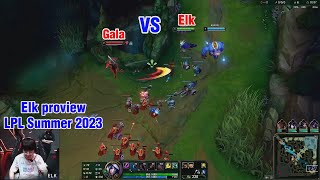 Elk proview 20230801 xayah aphelios LPL Summer  BLG Elk 第一视角 [upl. by Nohsram695]