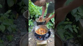 Outdoor Cooking In Jamaica shortsfeed outdoorcooking outdoors [upl. by Leribag961]