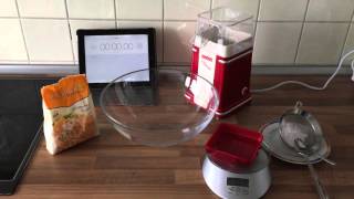 Unold Classic Popcornmaker Testbericht [upl. by Tisha]