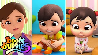 Boo Boo Song  Nursery Rhymes and Children Songs Compilations  Boom Buddies [upl. by Colby]