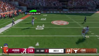 Isaiah Bond is UNGUARDABLE in the Texas offense  College Football 25 Dynasty Mode [upl. by Cowie689]