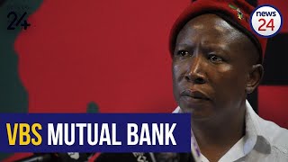 WATCH LIVE  EFF leader Julius Malema addresses VBS Mutual Bank allegations [upl. by Asselem]