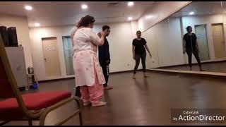 Hum ko aaj kal hain saroj khan dance academy asst raj khan choreographer [upl. by Esiole267]