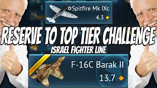 Playing the ENTIRE Israel Fighter Line  Reserve to Top Tier [upl. by Auston]