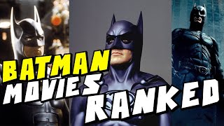 Batman Movies Ranked [upl. by Old]