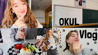 OKUL VLOG🎓Benimle bir okul günü Ecre Ay [upl. by Ydwor]