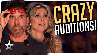 CRAZIEST Auditions from Americas amp Britains Got Talent 2024 [upl. by Hctud753]