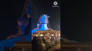 Adiyogi LaserShow👉చూడటానికి రెండు కళ్ళు సరిపోవు🙏😱adiyogi chikballapur lasershow shorts trending [upl. by Hsotnas286]