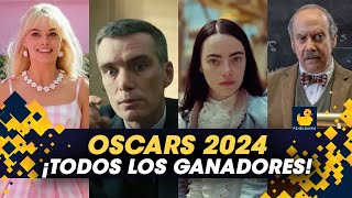 Ganadores de los Oscars 2024 ¡Oppenheimer y Poor Things triunfan [upl. by Gambrill178]