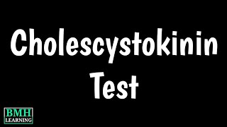 Cholecystokinin Test  HIDA Scan  Functions Of Cholecystokinin [upl. by Elohc709]