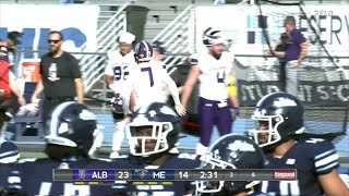 Highlights UAlbany Footballs Win Over Maine [upl. by Inglis]