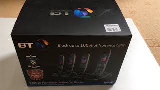 Unboxing BT8610 Premium Nuisance Call Blocker [upl. by Paulina]