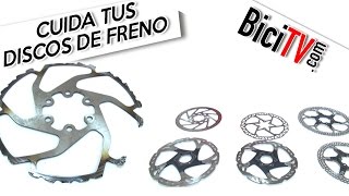 Cuándo cambiar los discos de freno para bicicleta [upl. by Relly]