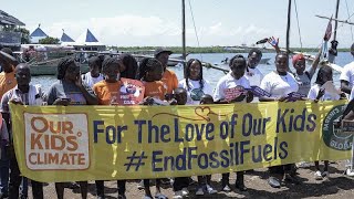 Kenya  Fridays for Future marche contre les énergies fossiles [upl. by Laith]