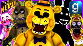 Gmod FNAF  Review  Brand New DrGBase FNAF Nextbots Part 2 [upl. by Liscomb]