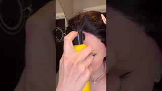 HOW TO Put on a HUMAN HAIR wig SHORTS WIG [upl. by Der]