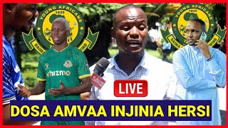 🔴live INJINIA AJIANGALIE SANA DOSA AMVAA RAIS WA YANGA WACHEZAJI WANALEWA KITAMBAA CHEUPENAUMIA [upl. by Tillman685]