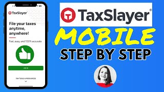 File Your Taxes on the Phone with TaxSlayer 2023 [upl. by Atilrak373]