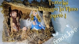 DIY Come creare Personaggi del Presepe 13  fimo tutorial [upl. by Hsiwhem]