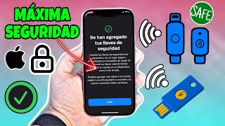 COMO AGREGAR LLAVES DE SEGURIDAD EN IPHONE yubikey yubico icloud icloudkey [upl. by Ruth]