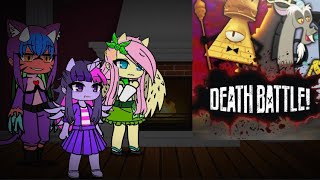 Mlp react to Discord vs Bill cipher [upl. by Teahan]