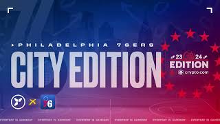 Philadelphia 76ers City Edition 202324 Jersey Reveal [upl. by Ssej625]