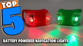 Top 5 Best Battery Powered Navigation Lights Review In 2024 [upl. by Inajna]