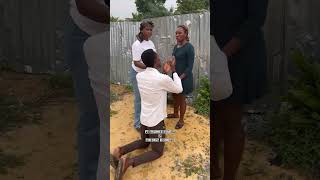 Man knelt down to beg his girlfriend who used juju to remove his gbola [upl. by Winthorpe]