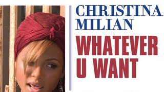 Christina Milian Whatever U Want Solo Version 2004 [upl. by Moody]