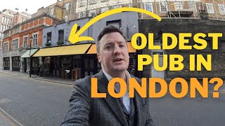 Holborn Pubs The Oldest Pub in London [upl. by Zetra]