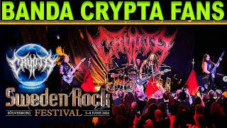 CRYPTA LIVE SWEDEN ROCK FESTIVAL 2024 [upl. by Euqinue]