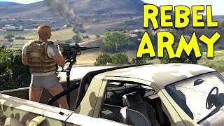 REBEL ARMY  Arma 3 Altis Life  Ep2 [upl. by Artenal660]