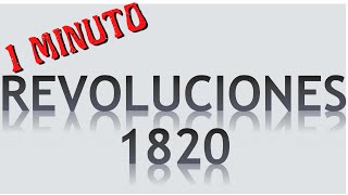 1820 Revoluciones en 1 minuto o casi [upl. by Asnerek]