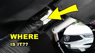 Unmasking the Mystery Locating Your Acura RDXs OBD Plug 20192020 [upl. by Bordiuk]