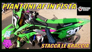 KAWASAKI KX250 AF PIANTONI ONE LAP DI PURE SOUND [upl. by Farl]