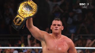 Gunther Wins World Heavyweight Championship At SummerSlam 2024  WWE SummerSlam 2024 Highlights [upl. by Jobey]